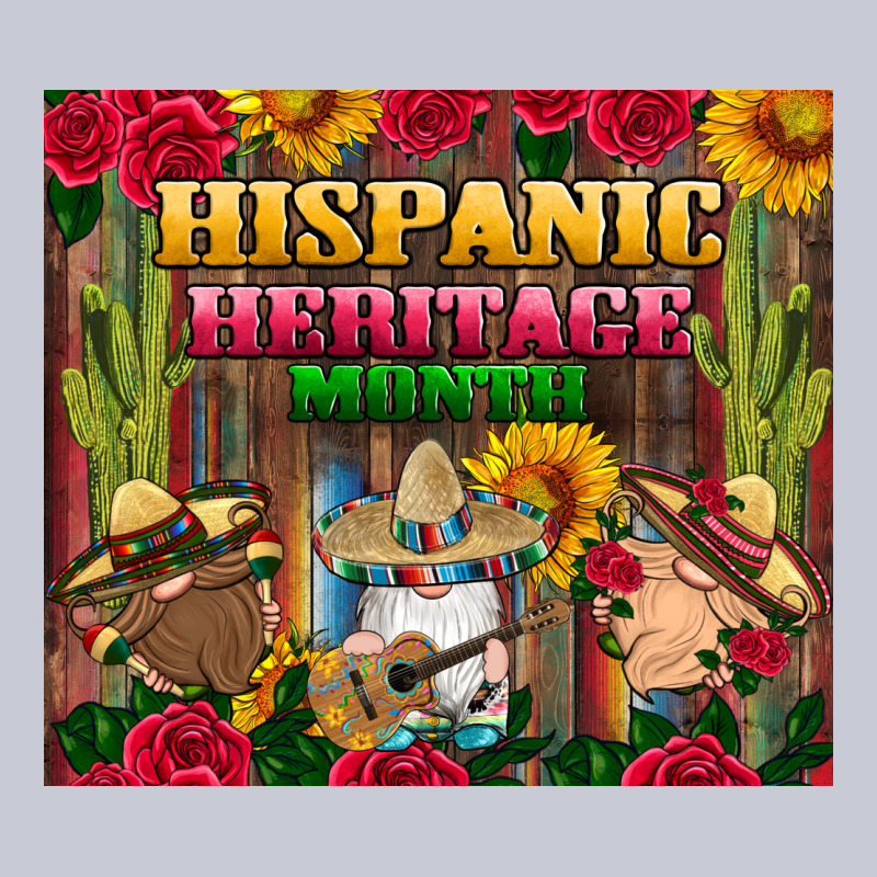 Hispanic Heritage Month Gnomes Tumbler Heavyweight Hoodie by BundleAndBundleShop | Teevron