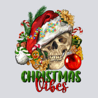 Christmas Vibes Human Skull Zipper Hoodie | Teevron