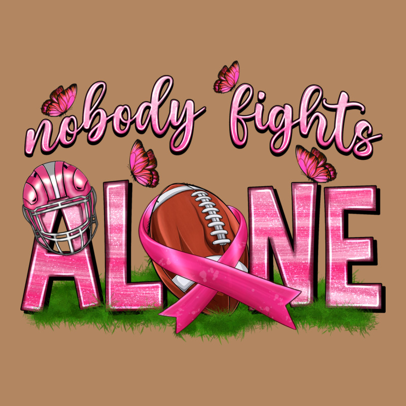 Football Nobody Fights Alone Long Sleeve Tee by texasbilliewilder | Teevron