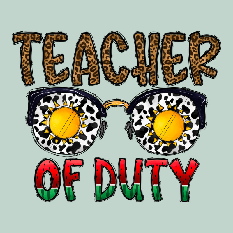 Teacher Of Duty Zipper Hoodie by CowhideDigitalArt | Teevron