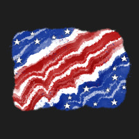 Patriotic Tie Dye Background 4th Of July Classic Tee | Teevron