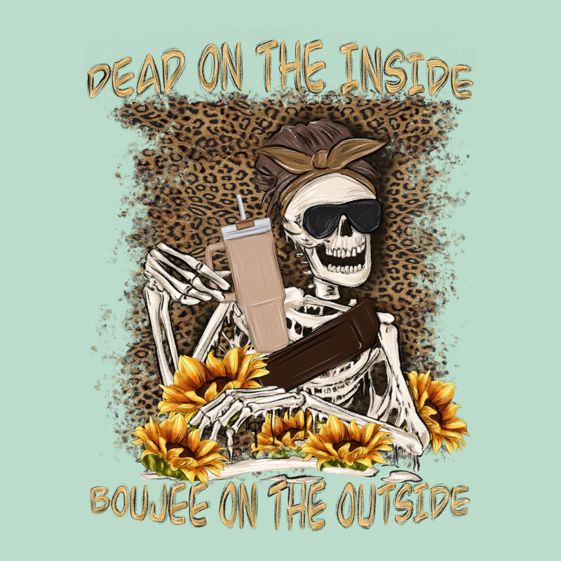 Dead Inside Boujee Outside Premium Hoodie by MaliasSmallBusiness | Teevron