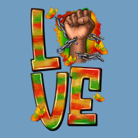 Love Juneteenth With Fist Urban Heavy Tee | Teevron