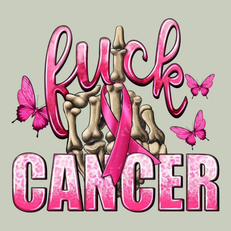 Fuck Cancer With Butterflies Long Sleeve Tee by texasbilliewilder | Teevron