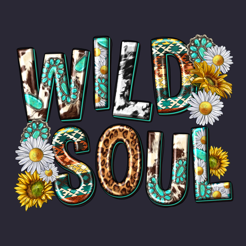 Western Wild Soul With Sunflowers Vintage Tee by texasbilliewilder | Teevron