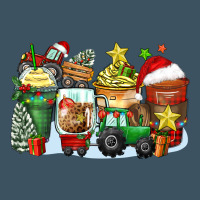 Christmas Tractor Coffee Cups Urban Heavy Tee | Teevron