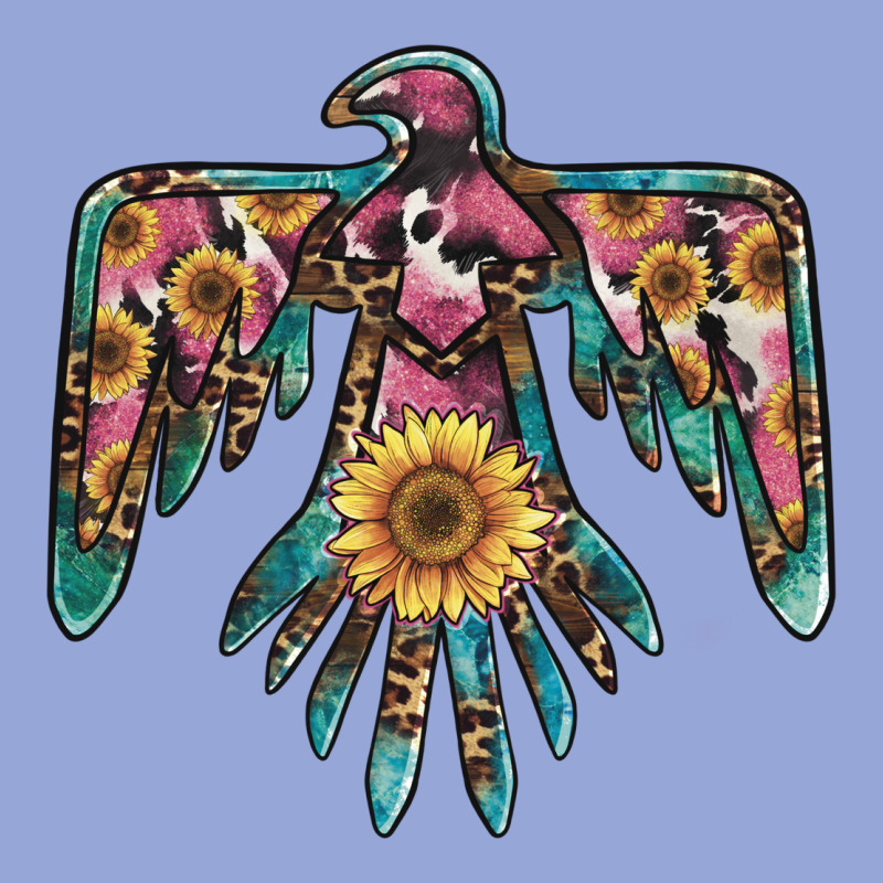 Pinky Western Sunflower Thunderbird Classic Tee by BarkalooDesign | Teevron