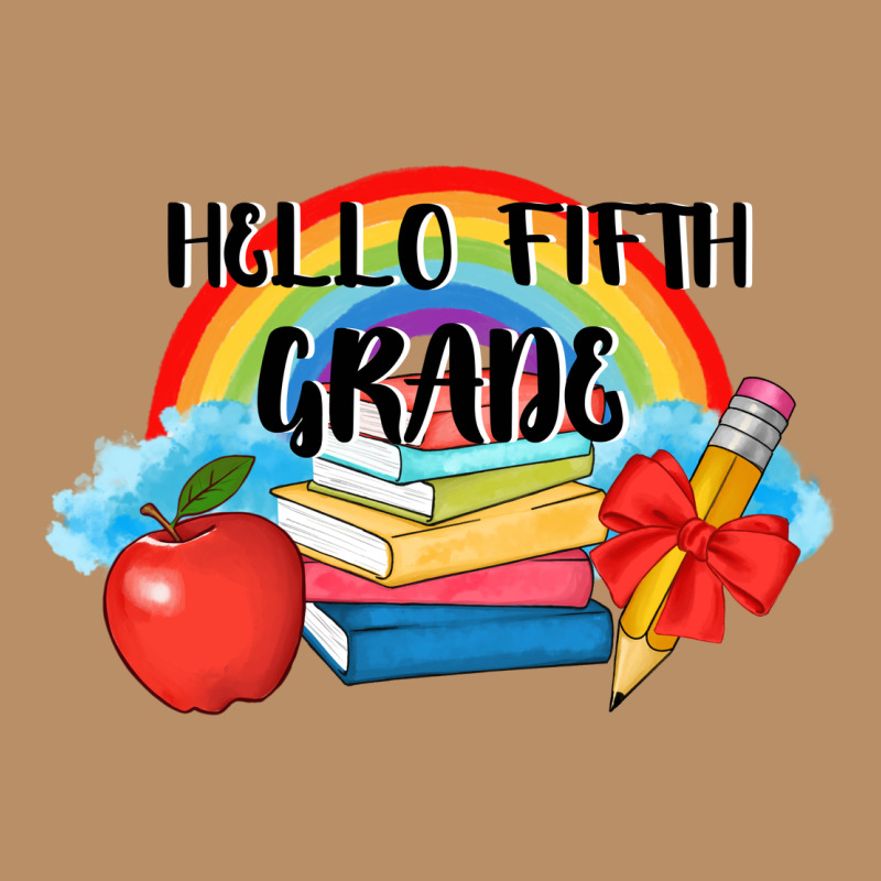 Back To School Hello Fifth Grade 3200x2400 Vintage Hoodie by AdoDesignShop | Teevron