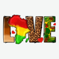 Love Melanin With African Map Urban Heavy Tee | Teevron