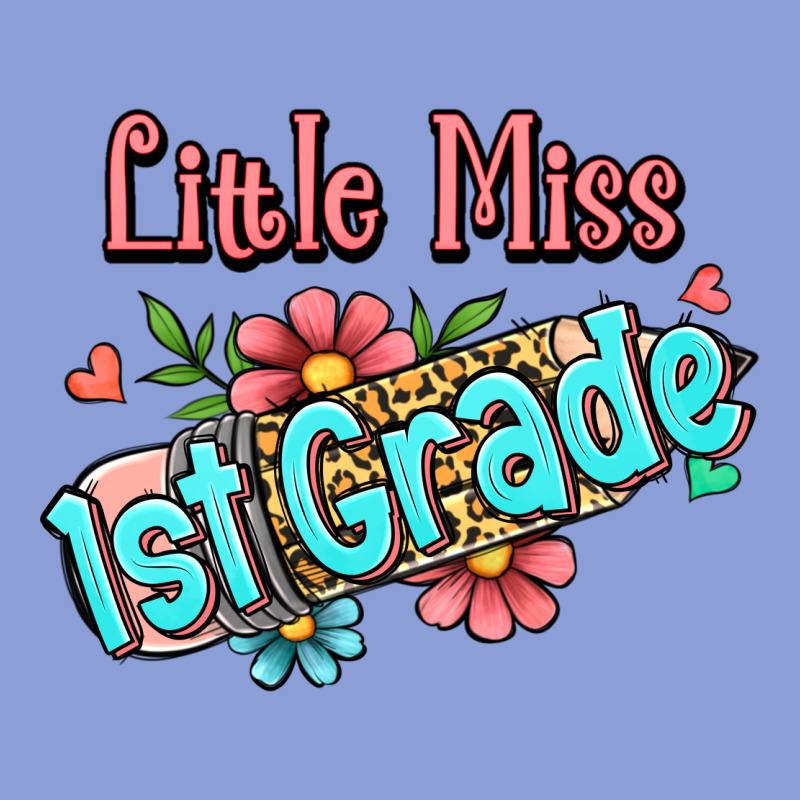 Little Miss First Grade Long Sleeve Tee by RanaPortraitStore | Teevron