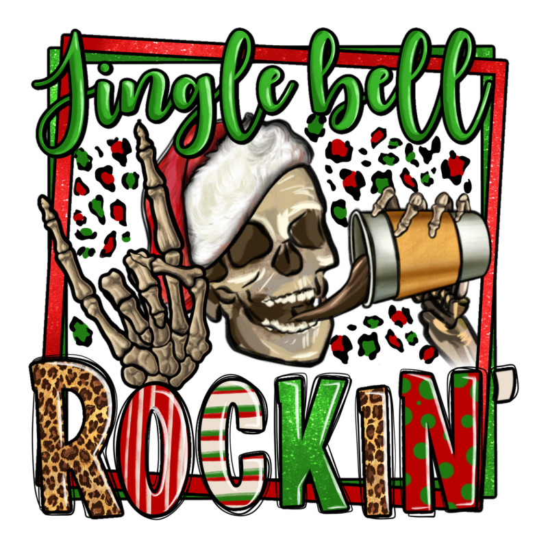 Jingle Bell Rockin Skeleton Christmas Premium Sweatshirt by Jasminsmagicworld | Teevron