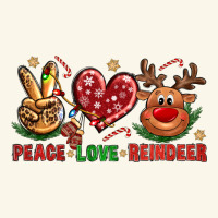 Peace Love Reindeer Christmas Premium Hoodie | Teevron