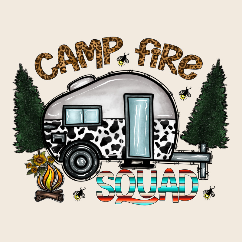 Camp Fire Squad Zipper Hoodie by CowhideDigitalArt | Teevron