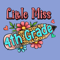 Little Miss Fourth Grade Long Sleeve Tee | Teevron