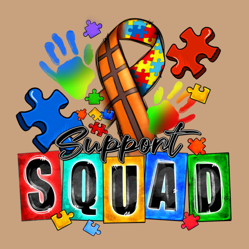 Basketball Support Squad Autism Vintage Tee by Zillion Design Studio | Teevron