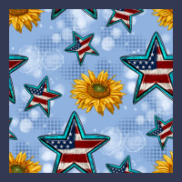 Patriotic Stars And Sunflower Heavyweight Hoodie | Teevron