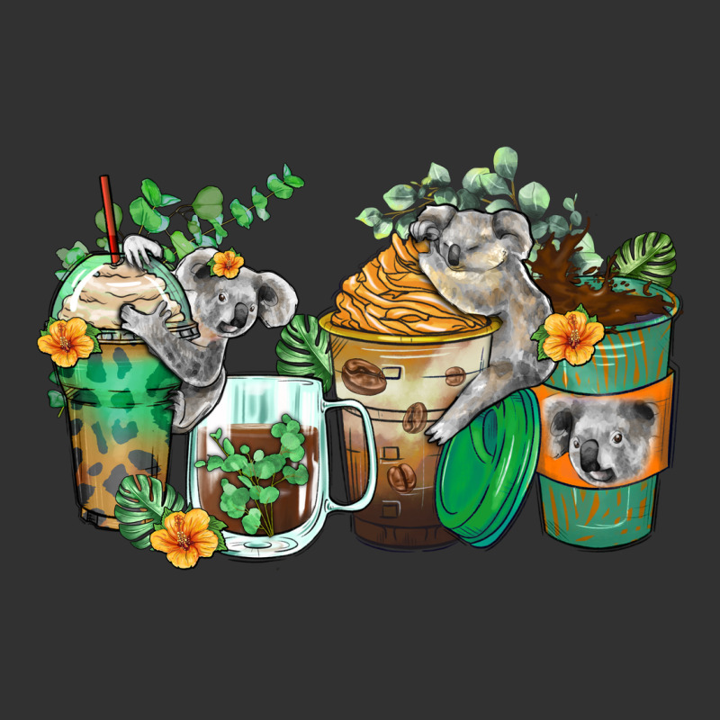 Koala Coffee Cups Urban Heavy Tee by Zillion Design Studio | Teevron
