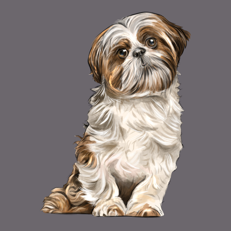 Shih Tzu Dog Premium Sweatshirt by LillyAllenDesigns | Teevron
