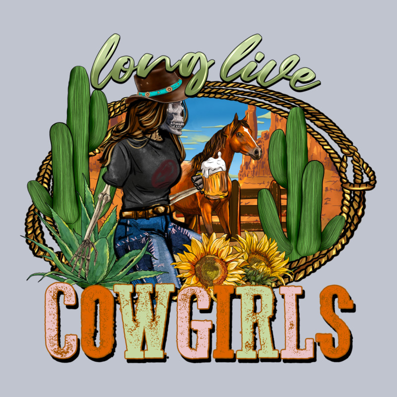 Long Live Cowgirls Premium Hoodie by NancyCooperArtShop | Teevron
