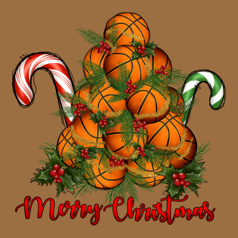 Merry Christmas Basketball Vintage Tee by RanaPortraitStore | Teevron