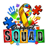 softball support squad autism | Teevron