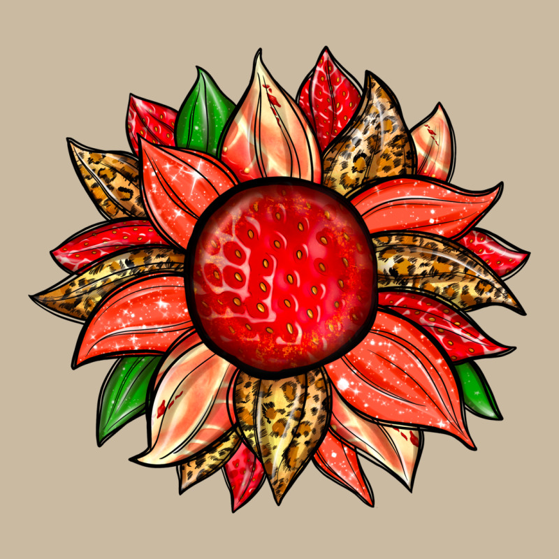 Strawberry Sunflower Long Sleeve Tee by Zillion Design Studio | Teevron