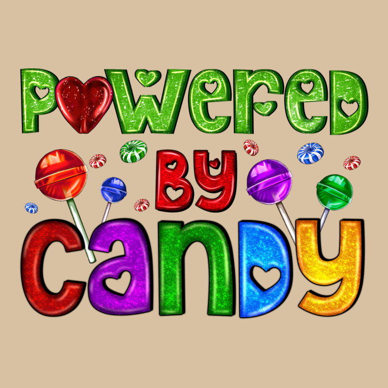 Powered By Candy With Lollipops Heavyweight Hoodie by AdoDesignShop | Teevron