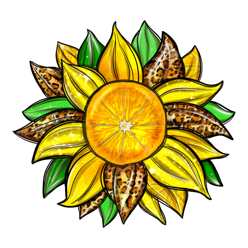 Lemon Sunflower Long Sleeve Tee by Zillion Design Studio | Teevron