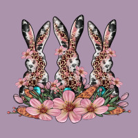 Rabbits With Blossom Flower Heavyweight Hoodie | Teevron