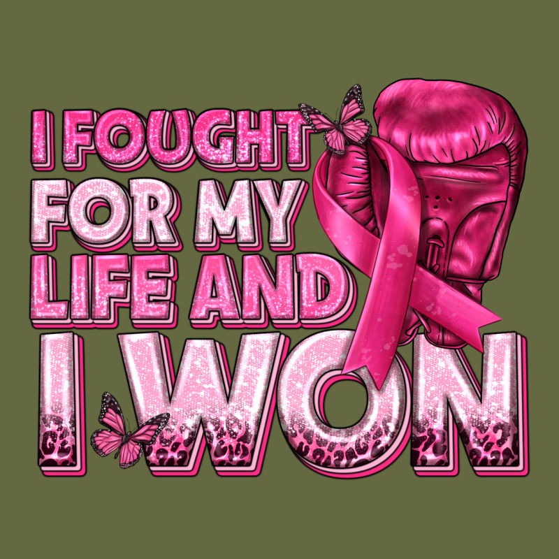 I Fought For My Life And I Won Breast Cancer Long Sleeve Tee by texasbilliewilder | Teevron