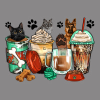 German Shepherd Black And Grey Cat Coffee Cups Vintage Tee | Teevron