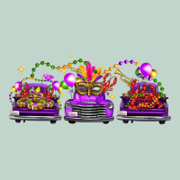Mardi Gras Farm Trucks Zipper Hoodie | Teevron