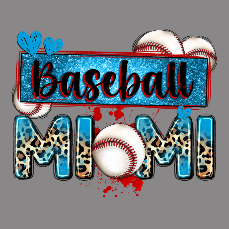 Baseball Mimi With Leopard Vintage Tee by Zillion Design Studio | Teevron