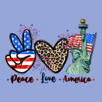 Peace Love America 4th Of July Classic Tee | Teevron