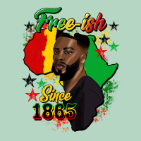 Free Ish Since 1865 Black Man Classic Tee | Teevron