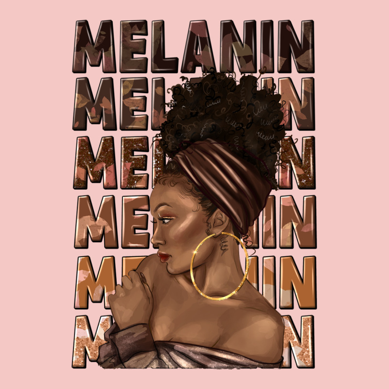 Melanin Melanin Melanin With Afro Girl Urban Heavy Tee by texasbilliewilder | Teevron