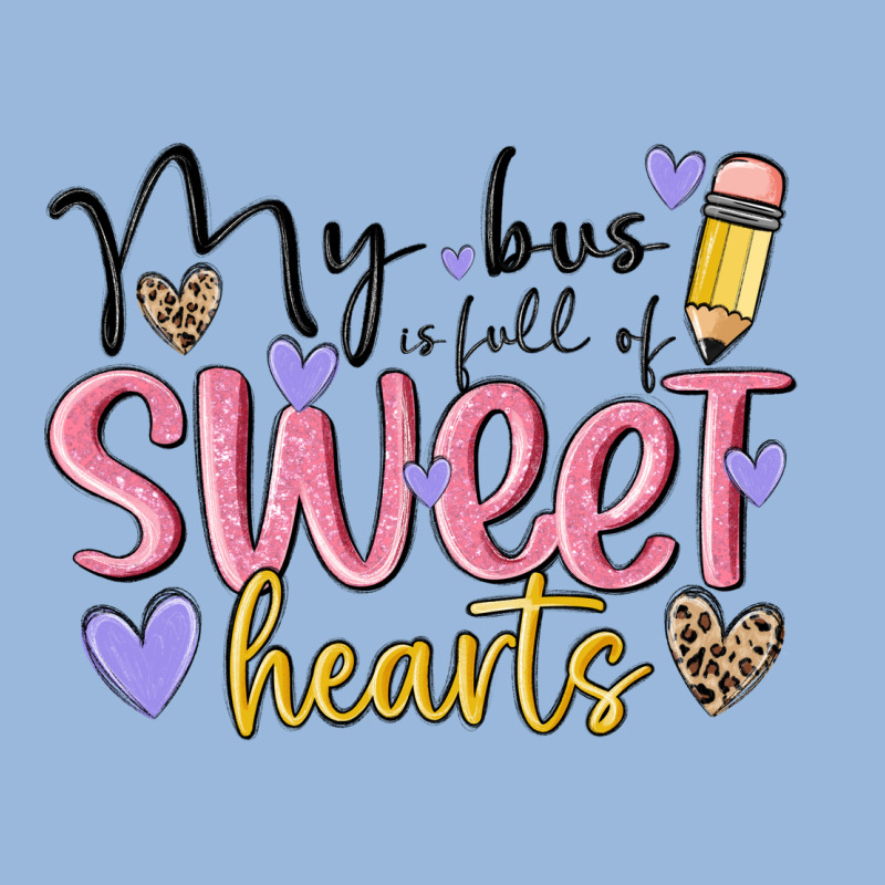 My Bus Full Of Sweet Hearts Premium Hoodie by MaliasSmallBusiness | Teevron