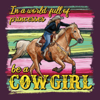 In A World Full Of Princesses Be A Cowgirl Long Sleeve Tee | Teevron