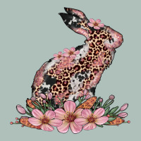 Bunny With Blossom Flower Heavyweight Hoodie | Teevron