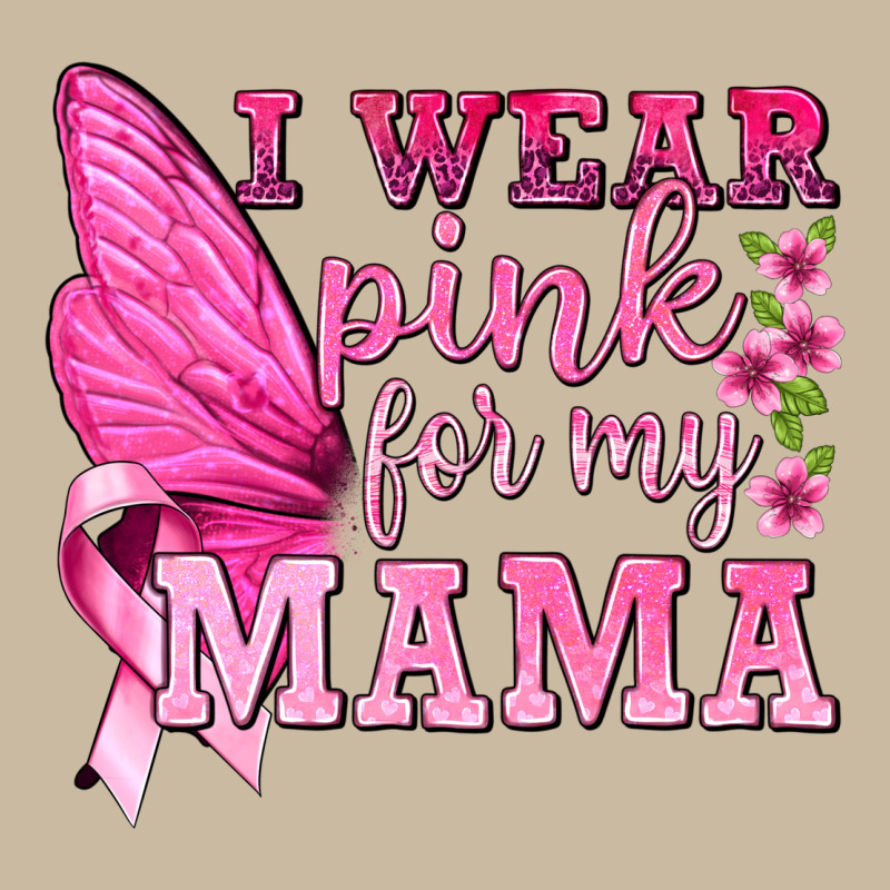 I Wear Pink For My Mama With Butterfly Long Sleeve Tee by texasbilliewilder | Teevron