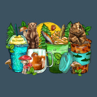 Bear Coffee Cups Urban Heavy Tee | Teevron