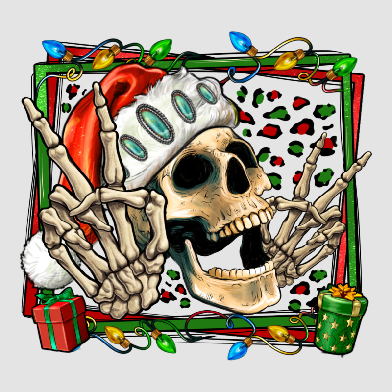 Christmas Happy Skeleton Premium Sweatshirt by Jasminsmagicworld | Teevron