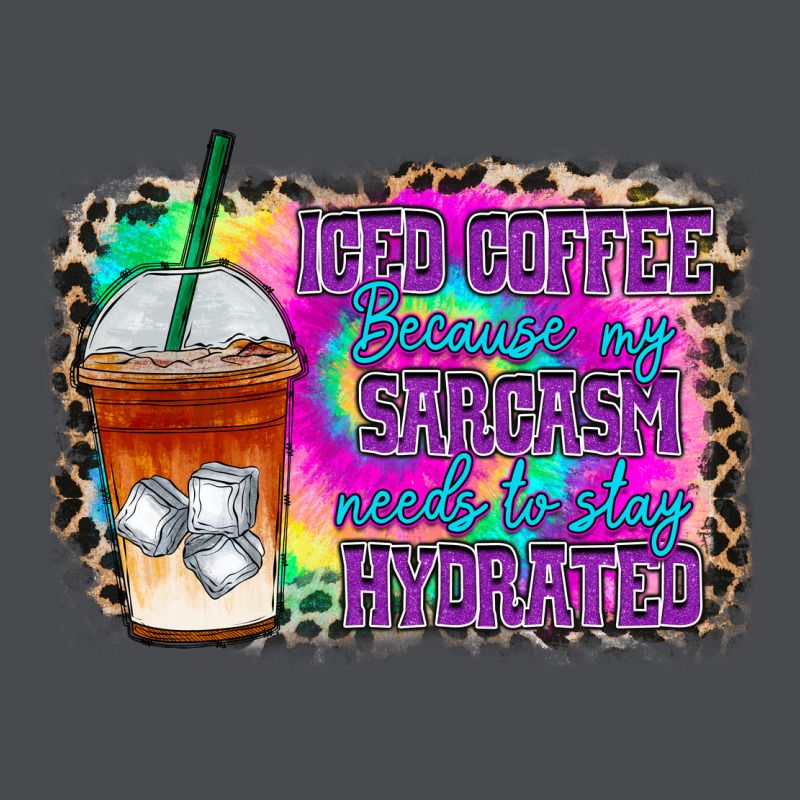 Iced Coffee Sarcasm Zipper Hoodie by RacoonDesign | Teevron