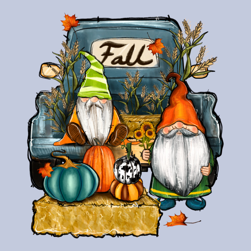 Farm Truck Autumn Gnomes Long Sleeve Tee by RanaPortraitStore | Teevron