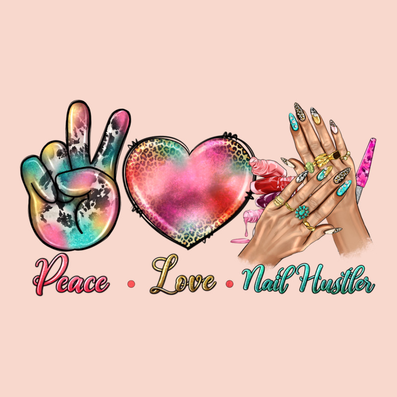Peace Love Nail Hustler Urban Hoodie by BundleAndBundleShop | Teevron