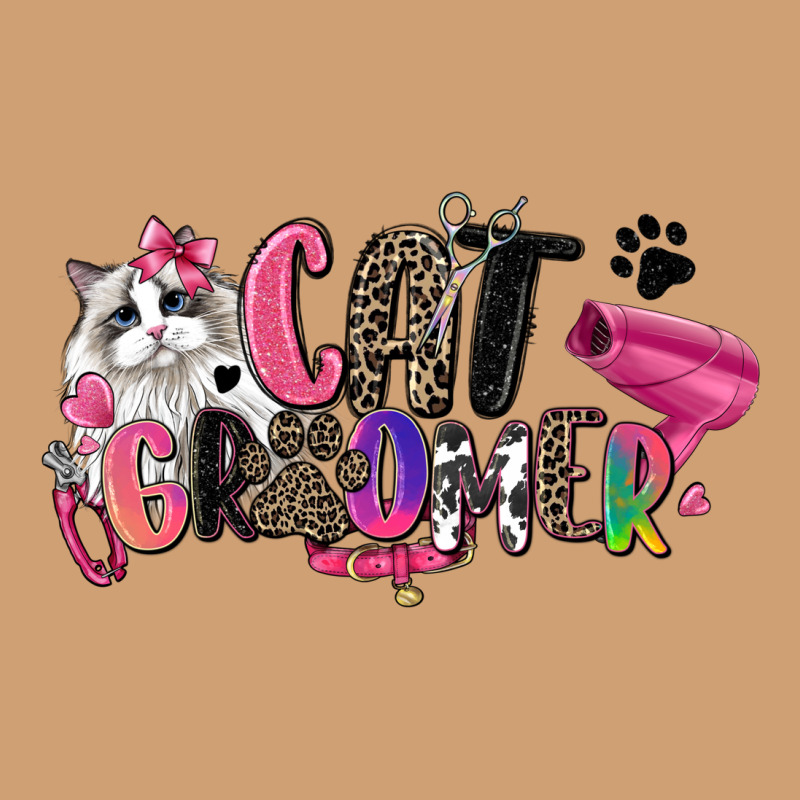 Cat Groomer Vintage Tee by Zillion Design Studio | Teevron