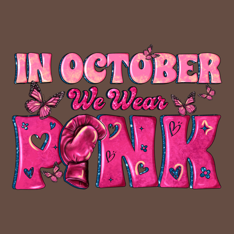 In October We Wear Pink Long Sleeve Tee by texasbilliewilder | Teevron