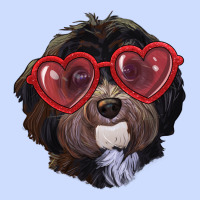 Havanese Dog With Love Glasses Urban Heavy Tee | Teevron