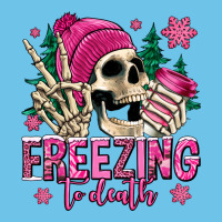 Freezing To Death Winter Skull Premium Sweatshirt | Teevron