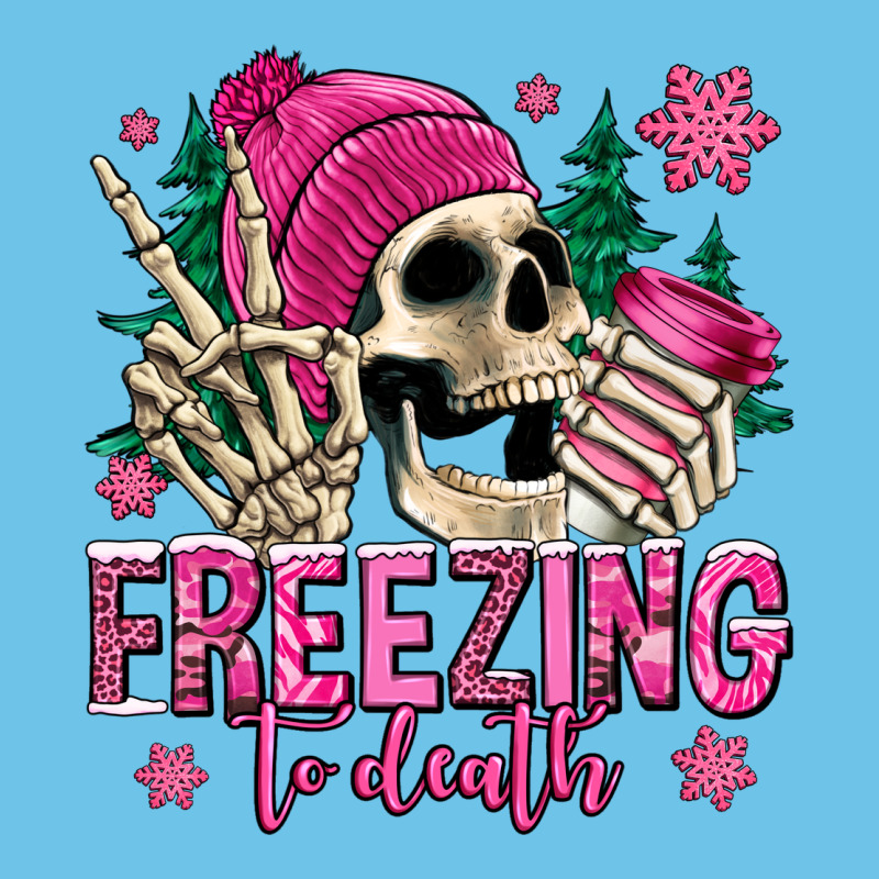 Freezing To Death Winter Skull Premium Sweatshirt by Jasminsmagicworld | Teevron